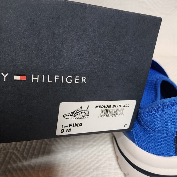 Tommy Hilfiger Blue Fina Slip On Sneakers Women's Size 9 New - Picture 12 of 17